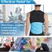 Relief Expert Reusable Gel Ice Pack for Back Injuries - Cold Compress for Lower Back Pain Relief - Flexible Hands-Free Design - Blue - Buy Online on GoSupps.com