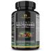 Essential Multivitamin for Women & Men Complete Daily Multi Vitamin with Vitamin D C B12 & B Vitamins + Minerals Folic Acid Iron Zinc 42 Fruit & Vegetable Superfood Blend 60 Liquid Capsules