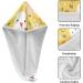 Cute Chick Yellow Hair Towel 2 Pack - Super Absorbent Quick Dry Hair Turbans for Women & Girls | Stylish & Functional Hair Drying Solution - Buy Online on GoSupps.com