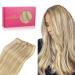 When it comes to the extensions of real hair 50cm 100g light blonde highlights golden blondes Goldblond Tress real hair to sew real hair extensions treats weft hair extension real hair treats sew in hair extensions 50cm-100g dresses #9-16/22 light blonde 