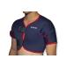 Vulkan Classic Full Shoulder Support Large Old Style For Tendonitis Bursitis & Other Shoulder Injuries Covers Both Shoulders Compression & Warmth Protection for Rehabilitation & Recovery Large Old Style (navy)