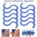 Braces Separator - 700 PCS Teeth Elastic Orthodontic Ligature Ties Rubber Bands for Effective Dental Care - Buy Online on GoSupps.com