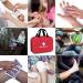 Ykall 180 Piece First Aid Kit for Car, Home, Travel, Camping, Office, Sports | Red Bag with Reflective Cross | Fully Stocked Emergency Survival Supplies - Buy Online on GoSupps.com