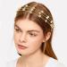 Gold Rhinestone Five-Pointed Star Headband Set - Elegant Bridal Hair Accessories - Buy Online on GoSupps.com
