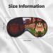 SSIMOO Grand Canyon Print Double-Sided Eye Mask | Soft Light Blocking Sleep Mask for Better Sleep Quality - International Shipping Available - Buy Online on GoSupps.com