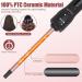 5 in 1 Curling Wand Set - SIQUER Fast Heating Curling Iron for Beach Waves - 1/2 to 1 1/4 Inch with Thermal Brush Gloves & Clamps - Rose Gold - Perfect Hair Tool for Women - Buy Online on GoSupps.com