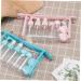 PLAFOPE 1 Set Makeup Accessories Travel Skincare Containers Soap Container Cosmetic Travel Containers Travel Containers for Toiletries Makeup Container Travel Toiletry Containers 7.5*3*1.8cm Sky-blue - Buy Online on GoSupps.com