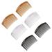 DHWEKU 6 Pieces Plastic Side Hair Twist Comb French Twist Comb Hair Clips with Teeth for Fine Hair Accessories Women Girls 3 Colours (23 Teeth)