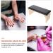 Beaupretty PU Leather Nail Arm Rest Cushion for Salon Technicians - Black - Buy Online on GoSupps.com
