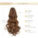 Shop 45cm Gairyan Auburn Ponytail Extensions | Clip-In Curly & Wavy Synthetic Hair for Women - Buy Online on GoSupps.com