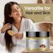 Batana Oil for Hair Growth - Natural Conditioner & Thickening Oil for Men & Women - Repairs Damage Eliminates Frizz 4.23oz - Buy Online on GoSupps.com
