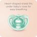 NUK Comfy Orthodontic Pacifiers 0-6 Months 3 Pack Pink/Purple - 1 Count - Buy Online on GoSupps.com
