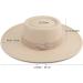 Pro Celia Women's Wide Brim Fedora Hat - Oval Rice - Buy Online on GoSupps.com