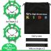 Kids Ice Cleats - 14 Stainless Steel Spikes - Small Green - Buy Online on GoSupps.com