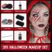 Buy Halloween SFX Makeup Kit - Special Effects Makeup Scar Wax Fake Blood & Stipple Sponges - Realistic Blood Red for International Shipping - Buy Online on GoSupps.com
