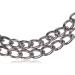 Nobby Chain Choker Two-Row Chrome - Silver Size S 45 cm 2.5 mm - International Shipping - Buy Online on GoSupps.com
