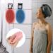 3PCS Silicone Loofah Exfoliating Body Scrubber Set - Shower Bath Sponge for Sensitive Skin - Double-Sided Brush for Men Women - Black Blue Green - Buy Online on GoSupps.com