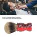 Men's Red Handle Shaving Brush - Synthetic Hair Foam Tool for Home & Salon Beard Care - Buy Online on GoSupps.com