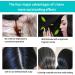 3 in 1 Hair Dye Shampoo Natural Plant Ingredients Black Hair Dye Shampoo Instant Hair Color Shampoo for Women and Men 500ml - Buy Online on GoSupps.com
