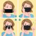 100 Pack Black Disposable Face Masks - 3 Ply Filter Protection | Healthcare & Safety - Buy Online on GoSupps.com