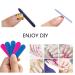 Transun Moo Mini Nail Files Bulk 100 Pack - 2 Inch Disposable Double Sided Emery Boards for Manicure Pedicure - Pack of 100 - Buy Online on GoSupps.com