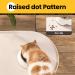 Conlun 1.2cm Raised Edge Cat Food Mat - BPA-Free Silicone Pet Mat - Waterproof Dog Feeding Mat - Beige 48x30cm - Buy Online on GoSupps.com