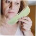 Shop Tovinanna Jade Comb - Scalp Massage Tools for Relaxation & Skin Care | International Shipping Available - Buy Online on GoSupps.com