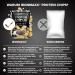 Ironmaxx Protein Chips 40 - Black Pepper & Salt | High Protein Low Carb Gluten-Free Snack | 50g | International Shipping Available - Buy Online on GoSupps.com