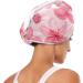 Pink Cherry Blossoms Hair Towel 2 Pack | Super Absorbent Quick Dry Hair Turbans for Women & Girls - Buy Online on GoSupps.com