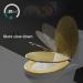 Glitter Toilet Seat Slow Close Resin Toilet Seat Round Sparkling Toilet Seat for Bathroom - Decorative Glam Toilet Seat Easy Clean Gold Little Surprise - Buy Online on GoSupps.com
