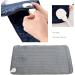 Plplaaoo Electric Heating Blanket - 6 Heat Settings for Cramps & Pain Relief | Underbed Thermal Blanket | Gray - Perfect for Winter - Buy Online on GoSupps.com