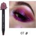 Eye Shadow Sticks - Eyeshadow Pencil Double Head Crayon Brightener Makeup Eyeshadow Stick Waterproof Eye Makeup for Women Girls Shakven 07 - Buy Online on GoSupps.com