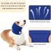 Comfortable Dog Neck Warmers & Ear Protection - Soothing Noise-Reducing Winter Gear for Small Dogs (Blue Gray) - Buy Online on GoSupps.com