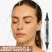  LAXISCREED Magic Eyebrow Pencil 3D Waterproof Eyebrow Pencil with Fork Tip and Double Tip - Microblading and Eyeliner for Natural Eyebrows Long Lasting Light Brown - Buy Online on GoSupps.com
