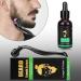 Derma Roller Beard Growth Serum - Stimulate Beard and Hair Growth - 0.5mm for Men - Amazing Beard Growth Kit 2 Piece Set - Buy Online on GoSupps.com