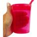 Medi-Inn Beak Cup 250ml - Red Drinking Cup for Easy Sipping | Ideal for Anyone with Swallowing Difficulties - Buy Online on GoSupps.com
