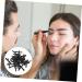 Didiseaon 50pcs Women Eyeshadow Brush Black Eyeshadow Makeup Eyeshadow Brush Kit Double Head Eyeshadow Brushes Size 2 - Buy Online on GoSupps.com