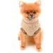 Smalllee Lucky Store Sherpa Fleece Sweater Vest for Small Dogs & Cats | Warm Autumn Winter Clothing for Yorkies & Chihuahuas | D-Ring Soft Sweatshirt Brown Size L - Buy Online on GoSupps.com