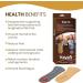 Vaya Durro Orthopedic Insoles for Flat Feet - Heel Pad for Tight Shoes (Size 38-40) | Best Comfort & Support - Buy Online on GoSupps.com