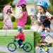 Adjustable Kids Bike Helmet for Ages 2-14 | Safety Toddler Multi-Sport Helmet | Ideal for Skateboard, Scooter, Cycling | Youth Boys Girls Medium (Ages 8-14) - Red - Buy Online on GoSupps.com