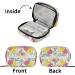 Summer Floral Pill Organizer Case | 7-Day Travel Pill Box | Watercolor Flowers | Portable Weekly Vitamin & Medicine Holder Pouch - Buy Online on GoSupps.com
