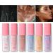 MAEPEOR Shimmer Highlighter Stick - 6 Colors, Natural Sparkle Makeup for Lip, Face, Body - Fairy Pink - Buy Online on GoSupps.com