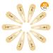 50 Pack Gold Hair Clips for Children Girls & Women - 50mm | Stylish & Durable - Buy Online on GoSupps.com