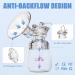 2023 Upgraded Lulia Double Electric Breast Pump - Portable, Strong Suction, Painless - 2 Flange Sizes, 4 Modes, 9 Levels - Ultra Silent, Rechargeable - Blue - Buy Online on GoSupps.com