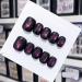 Handmade Long and Short Nail Patches for Artificial Nail Enhancement(Color:19531 Size:M)