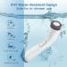 KINGDO Facial Cleansing Spin Brush - Exfoliating Face Scrubber | USB Rechargeable, IPX7 Waterproof, 3 Brush Heads | White - Buy Online on GoSupps.com