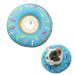 HPWFHPLF Cat Recovery Collar Adjustable Protective Pet Collar Soft Donut Neck Cone Prevent Licking Paws Wound Healing for Cats Puppies Small Breeds Dogs (M Blue) Medium Blue