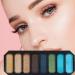 Smokey Eye Eyeshadow Palette - 8-Color Natural Nude Smokey Warm Eye Shadow Palette Makeup Matte Eyeshadow Pallet Cosmetics Kit 02 - Buy Online on GoSupps.com