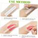 200 pi ces Palette de Maquillage Jetable Adh sive Stickers Transparents pour M lange Fond de Teint L vres Outil Cosm tique Pratique pour Usage Quotidien - Buy Online on GoSupps.com