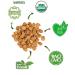 Sareks Organic Raw Bitter Apricot Seeds - 10oz Resealable Bag | USDA Certified, Non-GMO, Raw, Kosher, Vegan, Gluten-Free - Buy Online on GoSupps.com